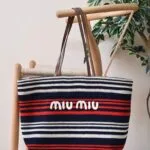 Miu Miu crochet tote bag