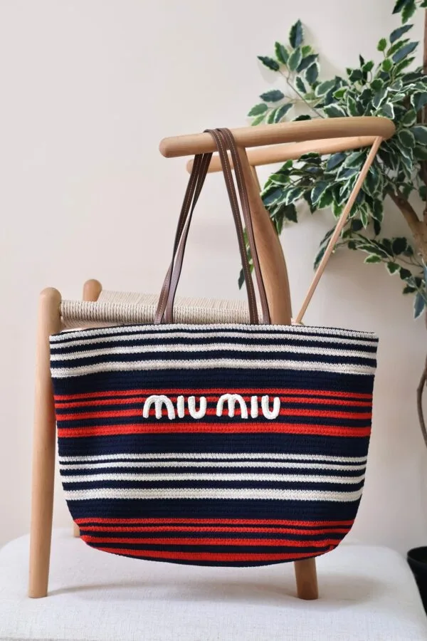 Miu Miu crochet tote bag
