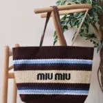 Miu Miu crochet tote bag