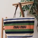 Miu Miu crochet tote bag