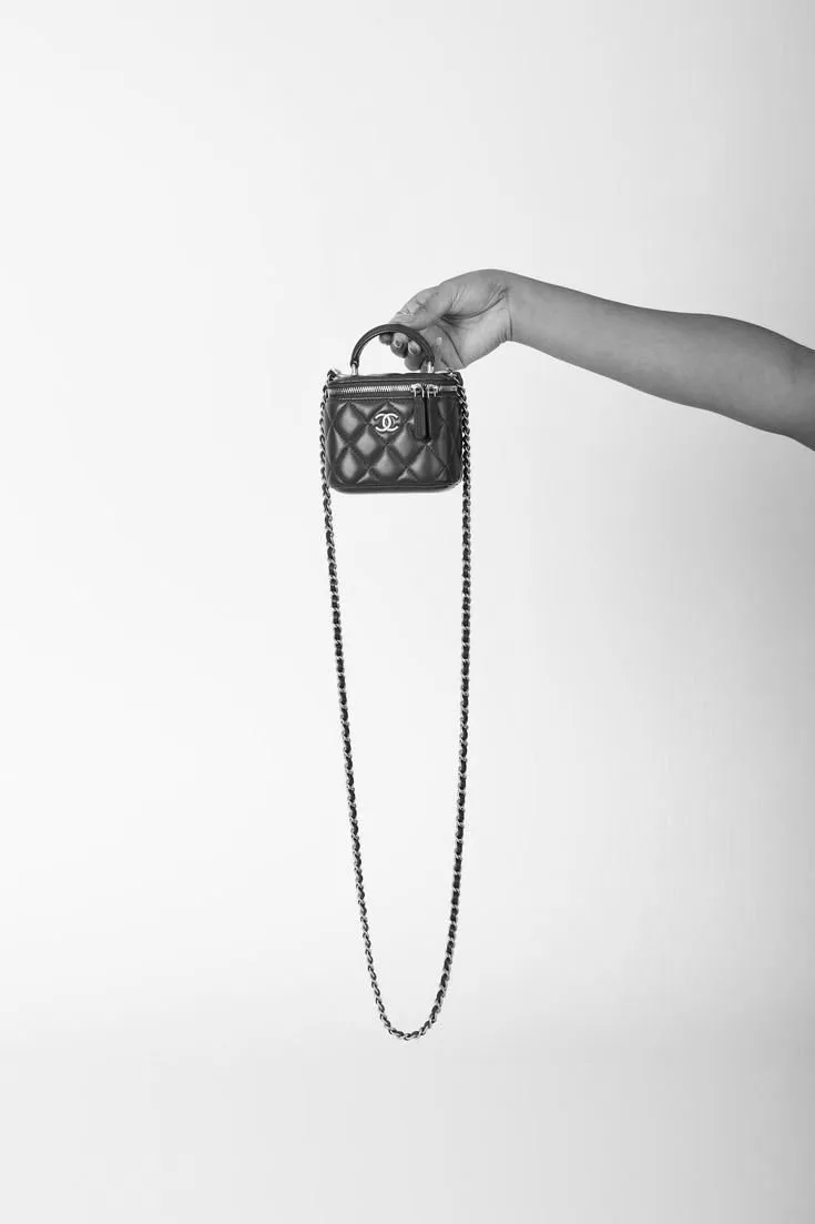 Chanel Quilted Vanity Case 11/16cm