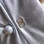 Chanel clutch bag with pearl 24cm