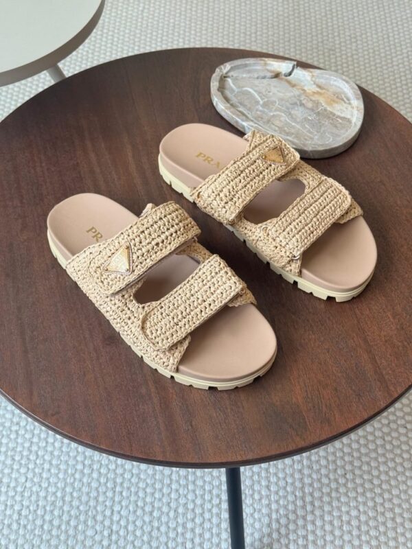 Prada Crochet Sandals