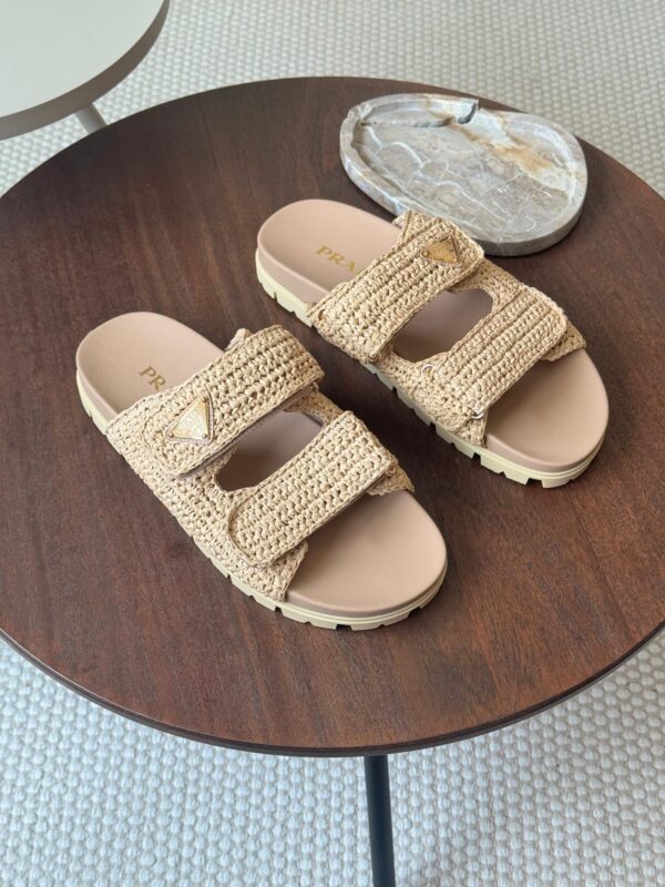 Prada Crochet Sandals