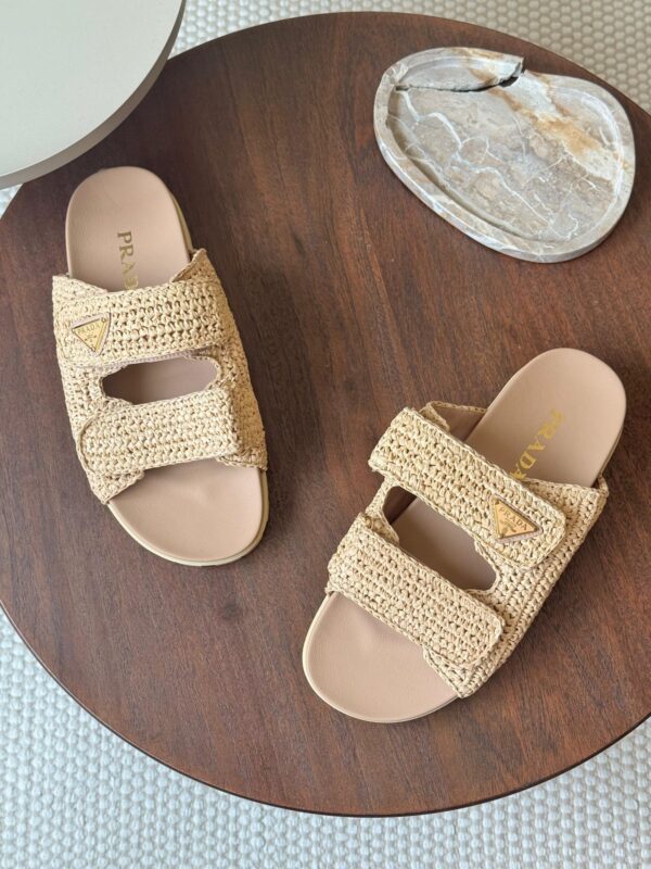 Prada Crochet Sandals