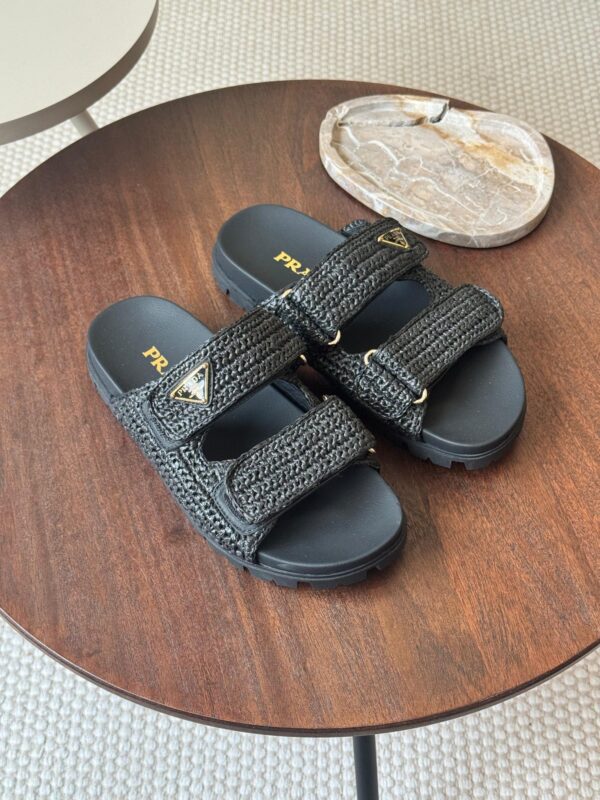 Prada Crochet Sandals