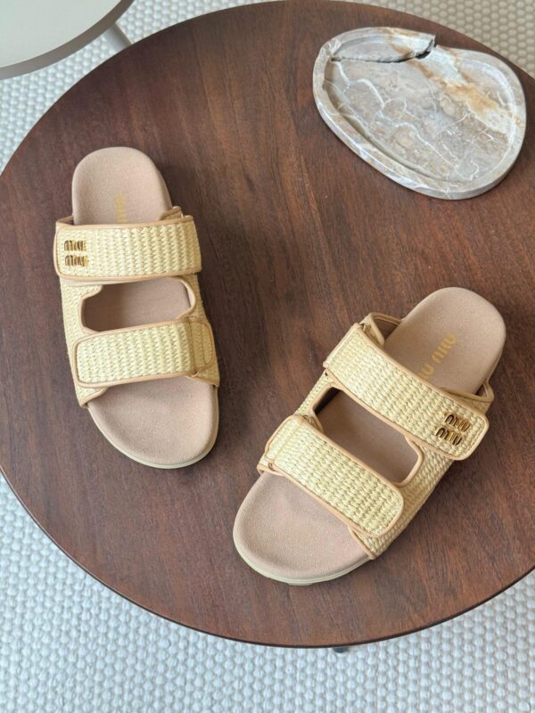 Miu Miu Raffia sandals