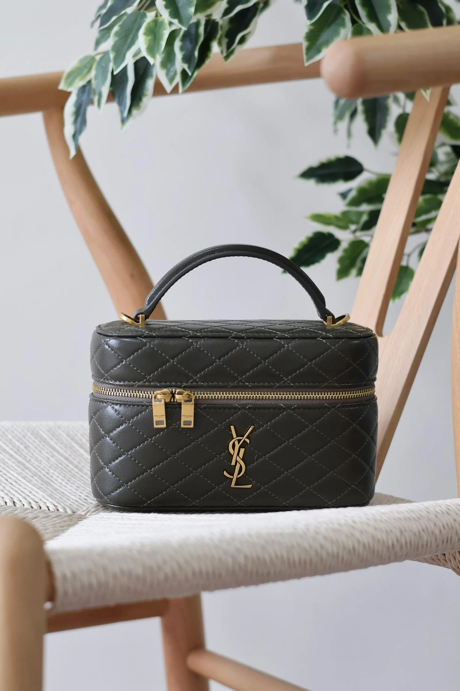 YSL Gaby Vanity leather shoulder bag