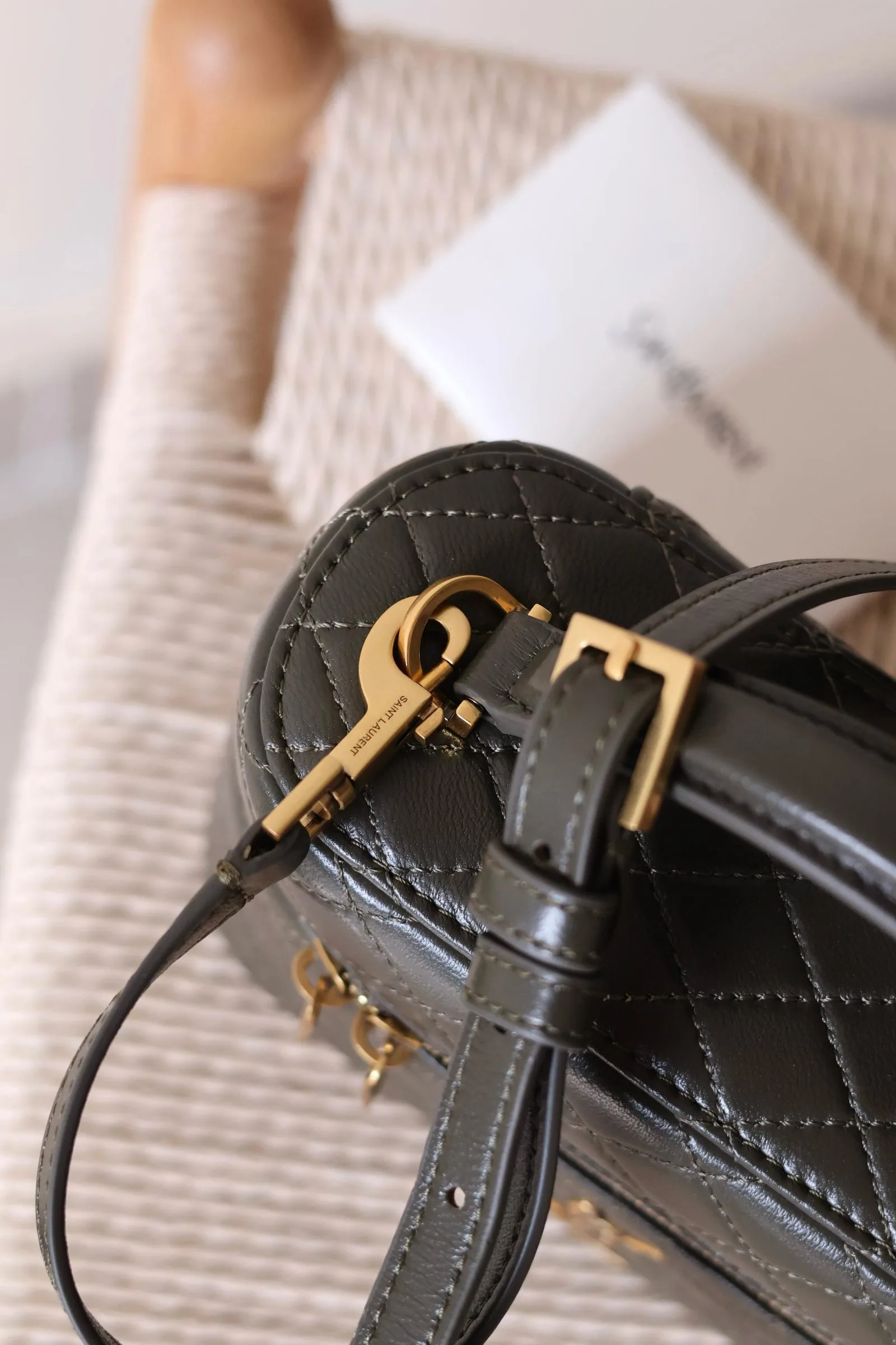 YSL Gaby Vanity leather shoulder bag