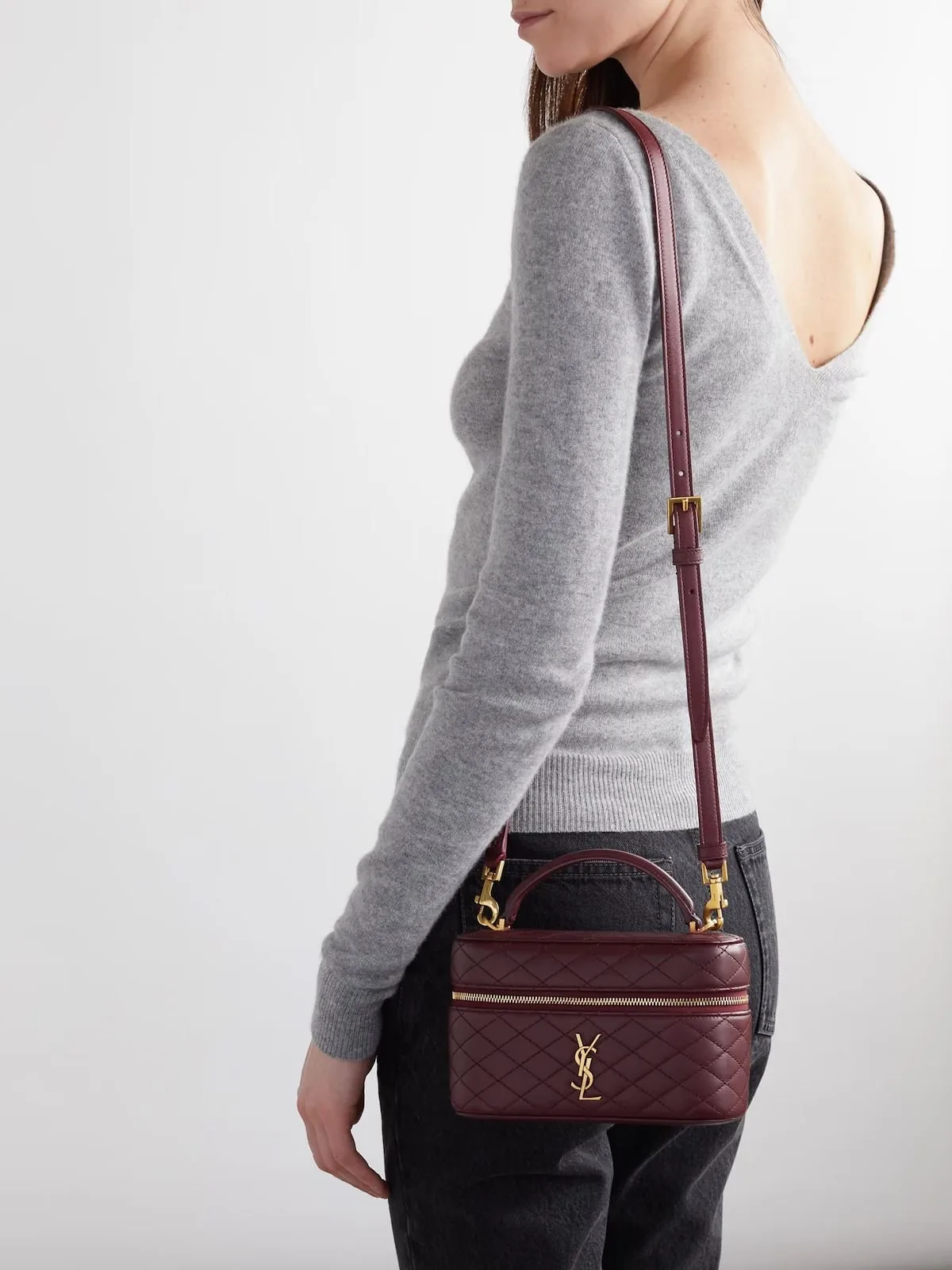 YSL Gaby Vanity leather shoulder bag