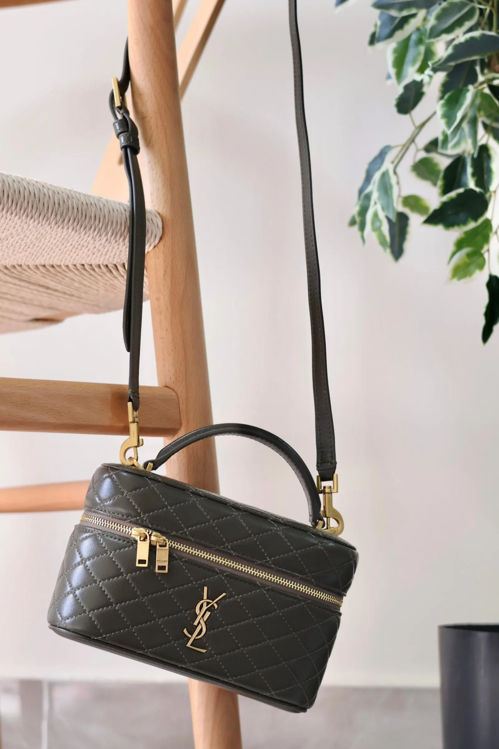 YSL Gaby Vanity leather shoulder bag