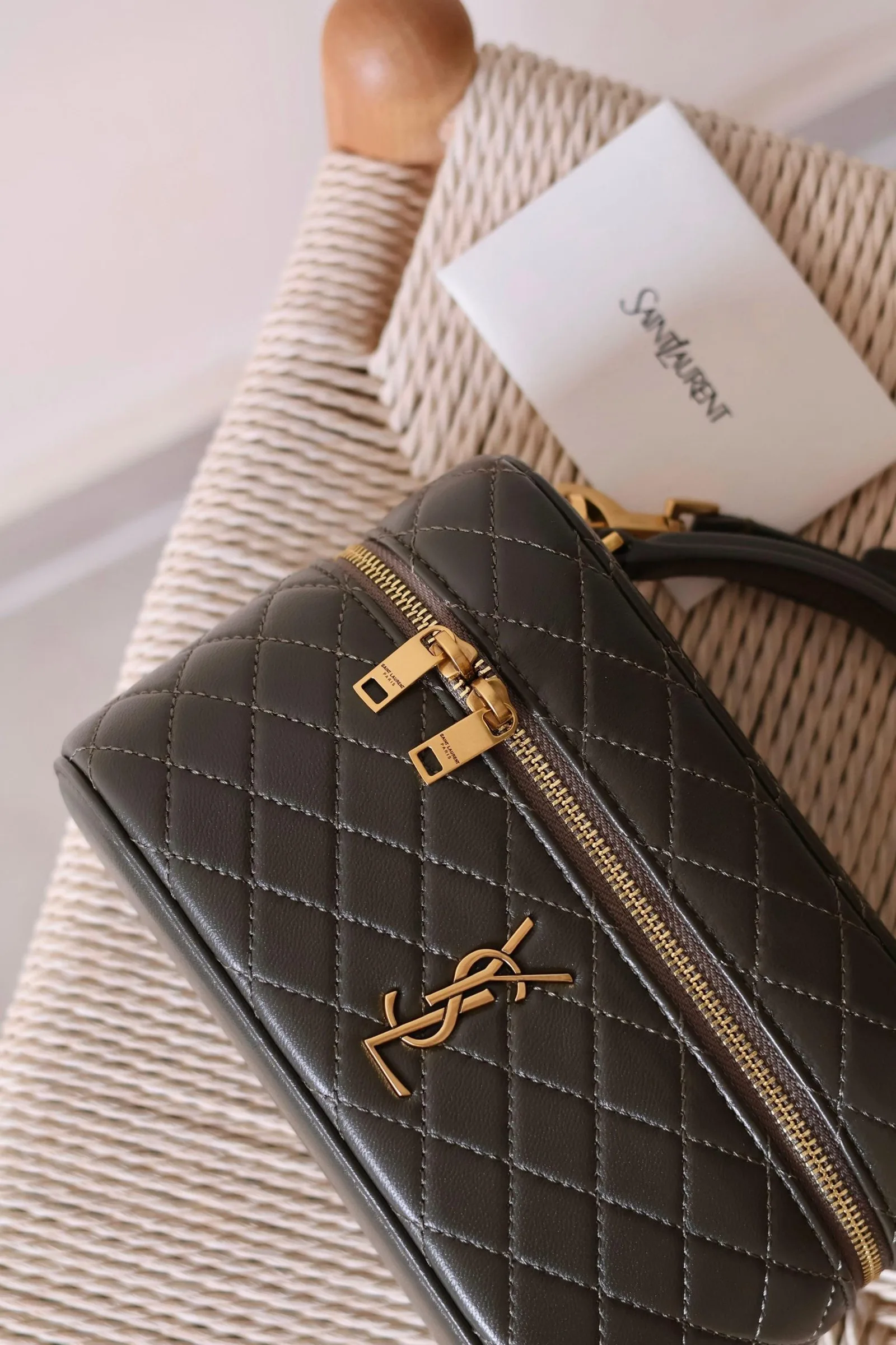 YSL Gaby Vanity leather shoulder bag