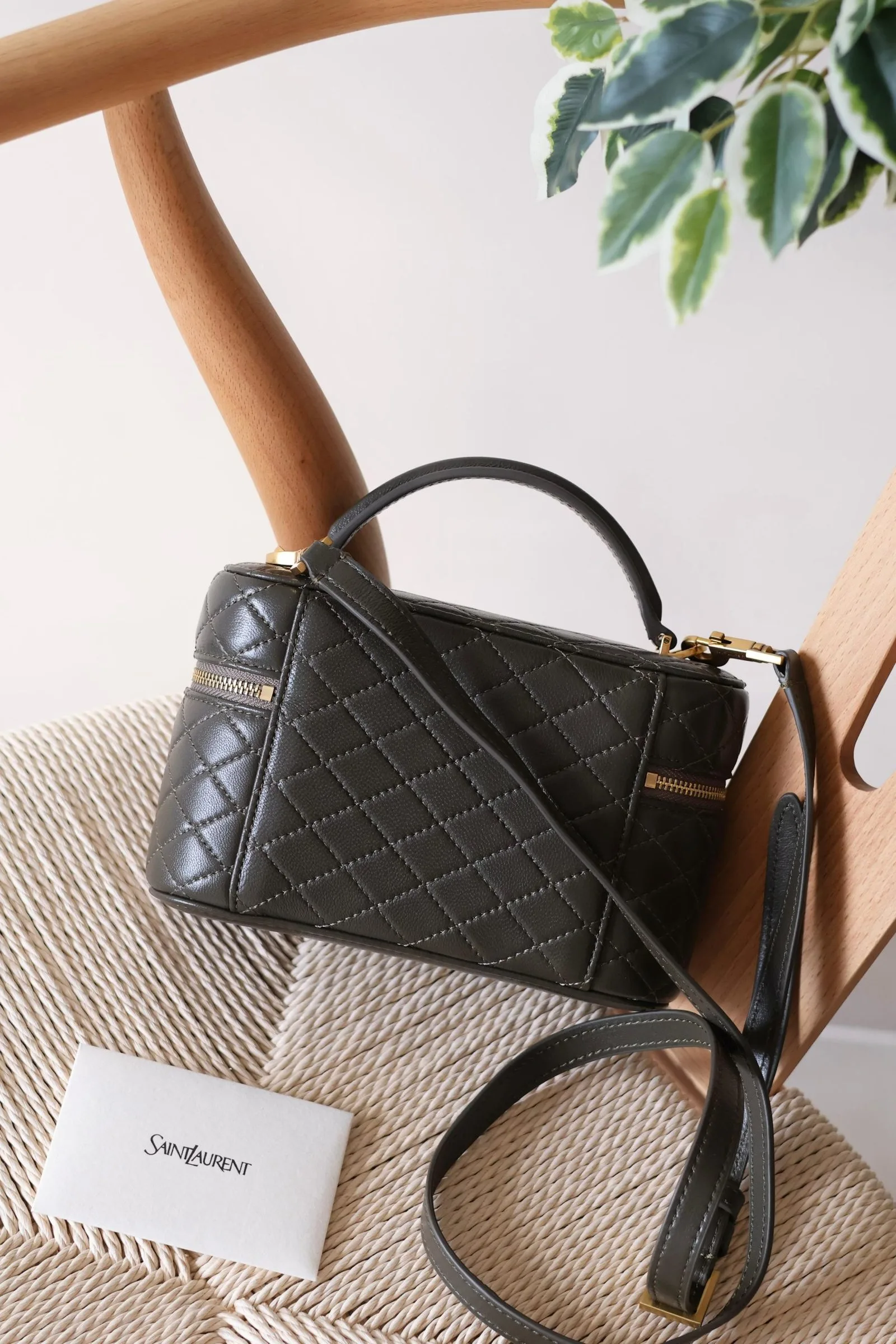 YSL Gaby Vanity leather shoulder bag