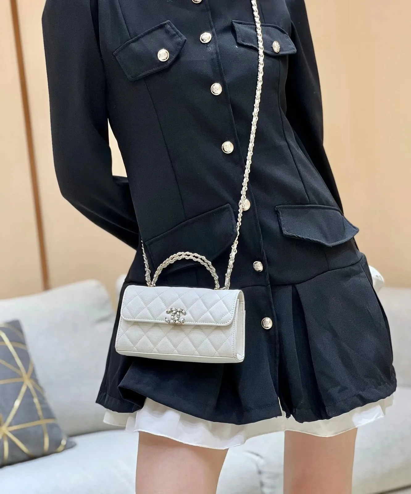 Chanel 19cm Clutch bag
