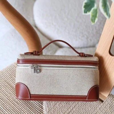 Burgundy with Beige