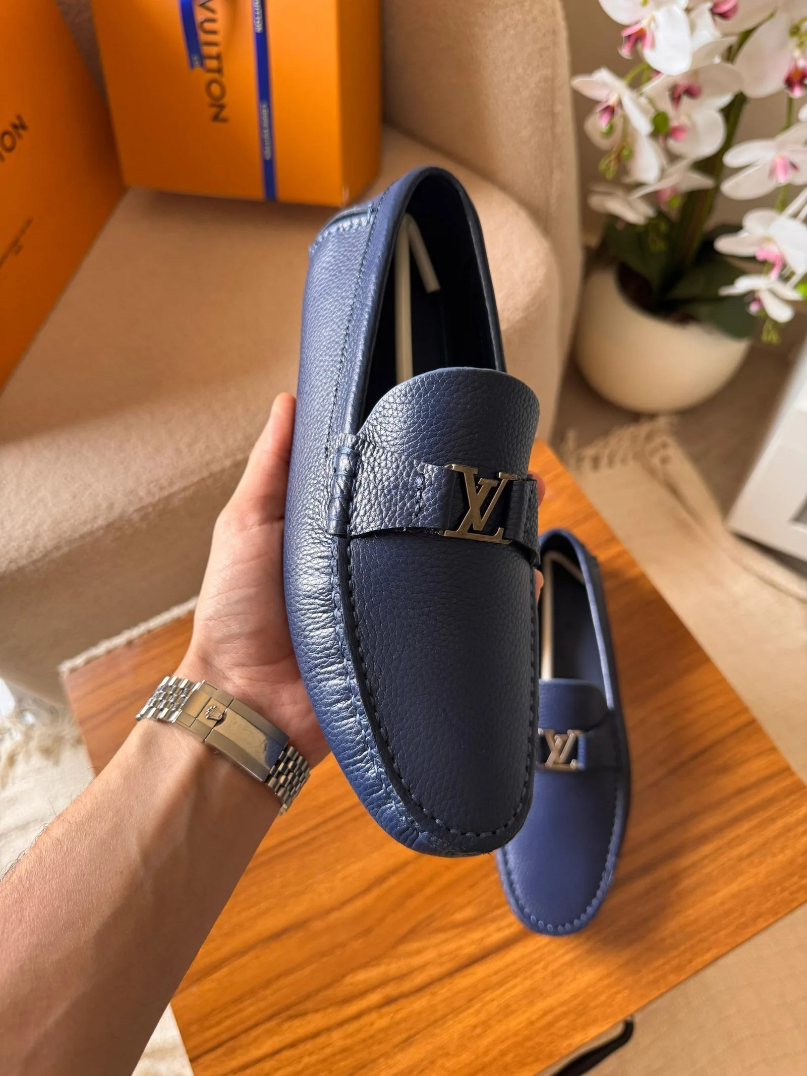 LV Silverstone Moccasin