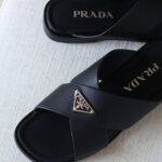 Prada Saffiano slides
