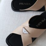 Prada Saffiano slides