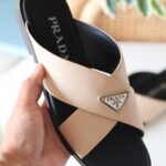 Prada Saffiano slides
