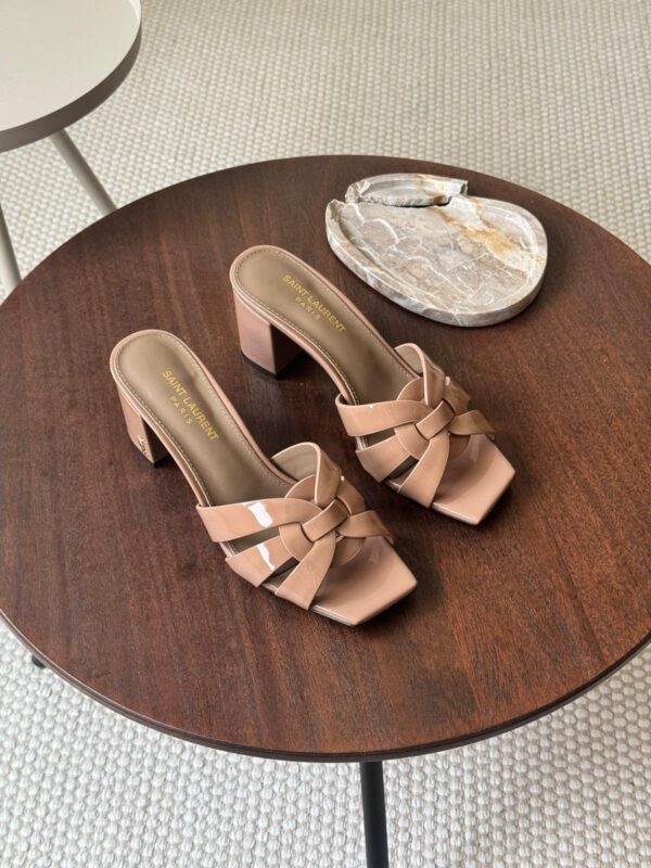 YSL Square heel