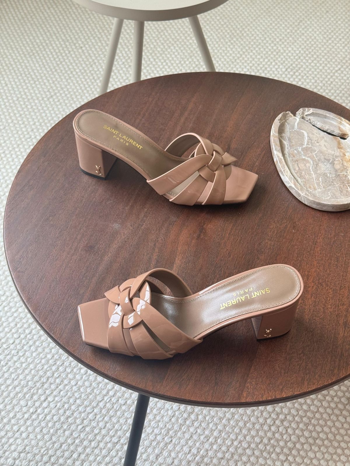 YSL Square heel