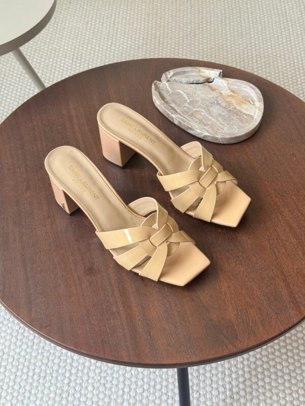 YSL Square heel