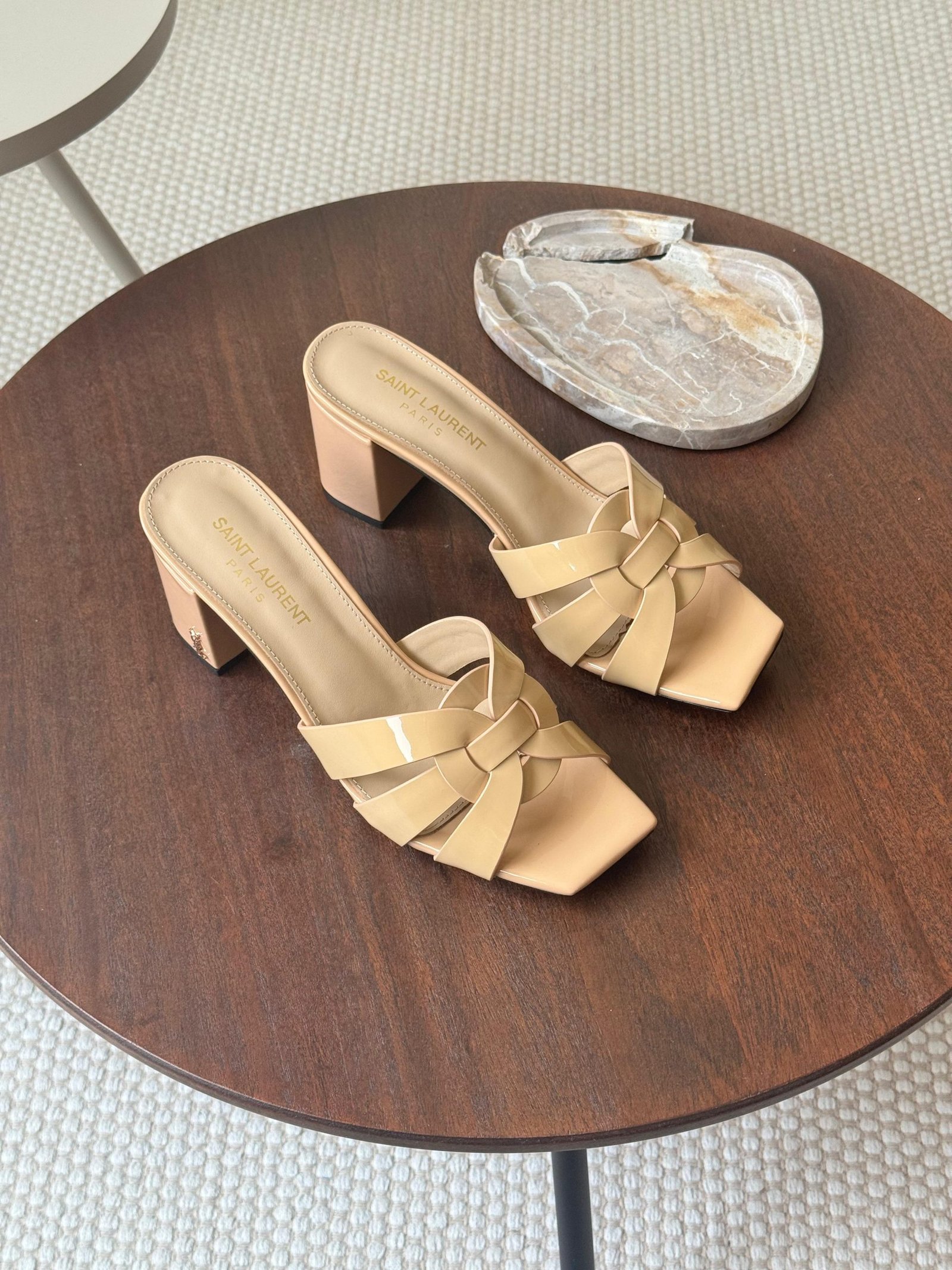 YSL Square heel