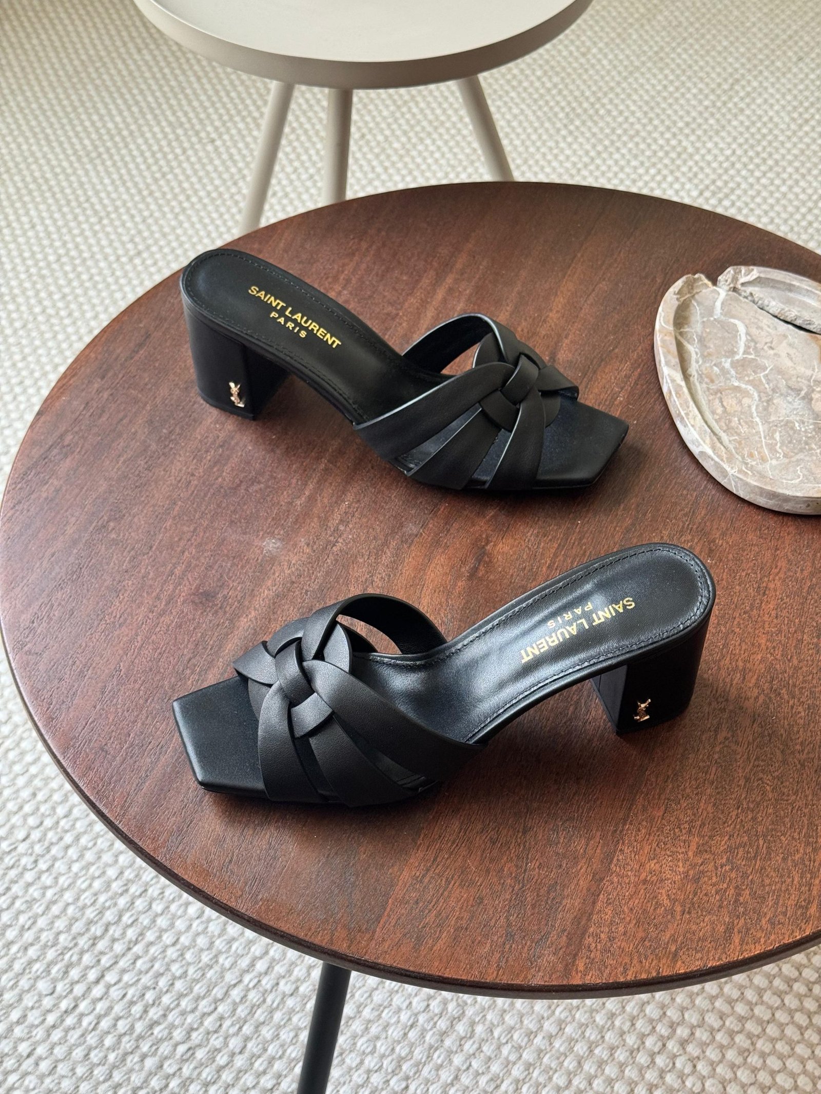 YSL Square heel
