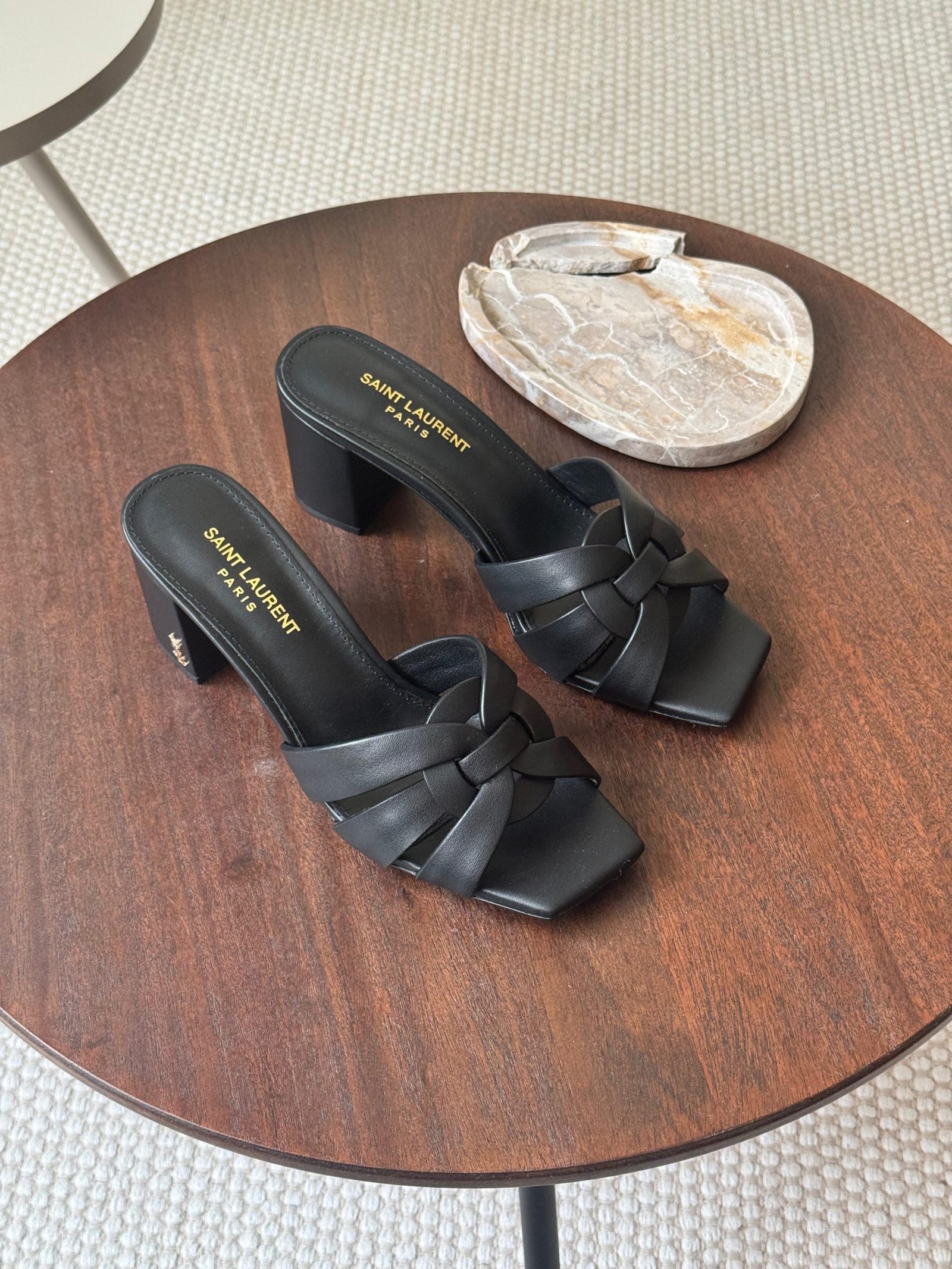 YSL Square heel