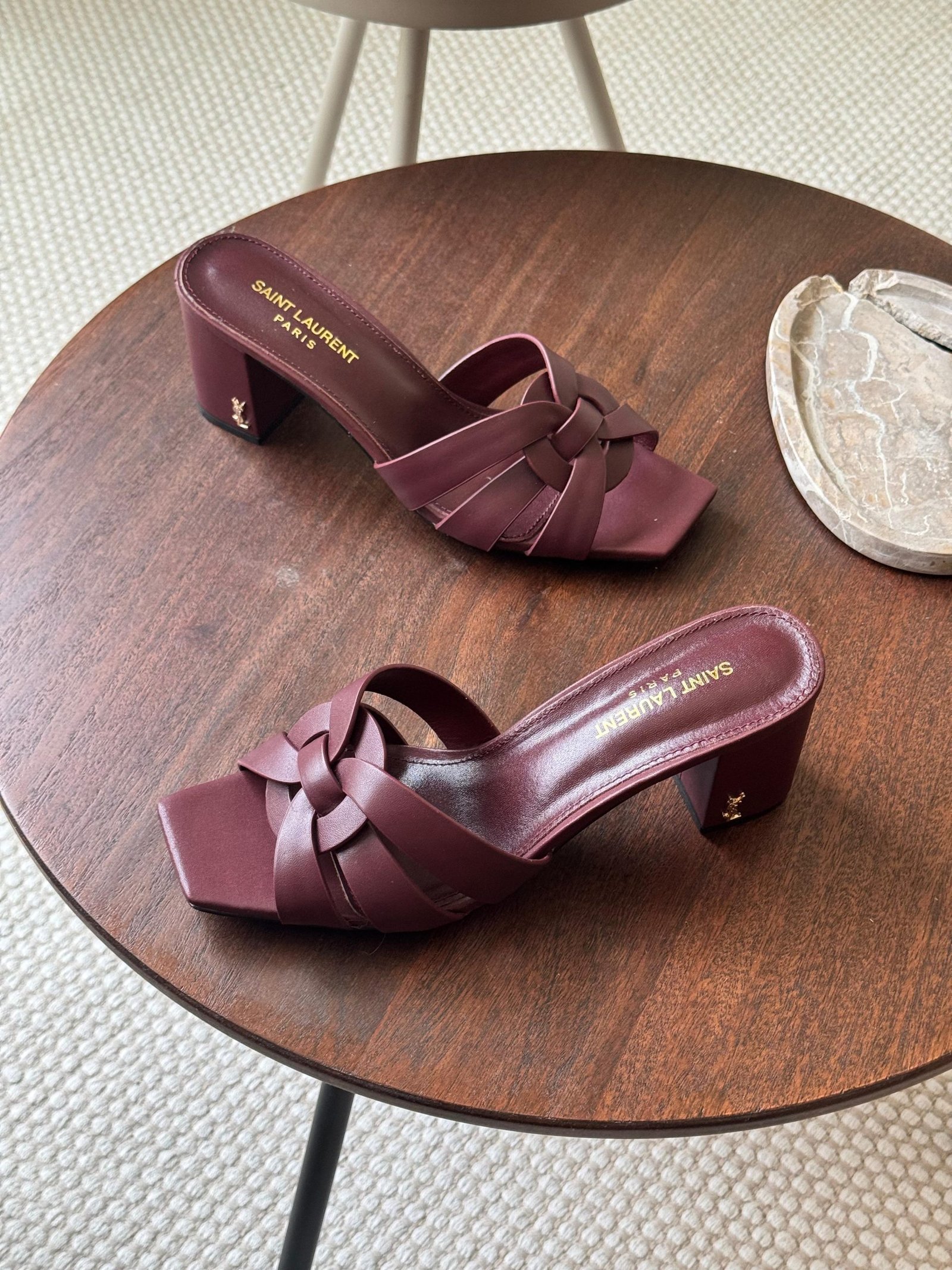 YSL Square heel
