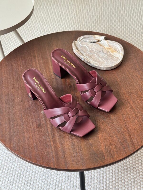YSL Square heel