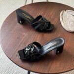 YSL Square heel