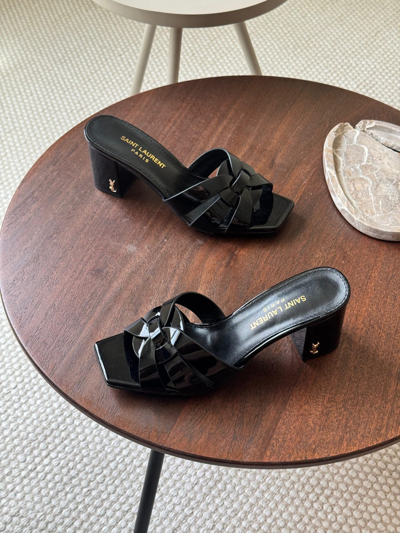 YSL Square heel