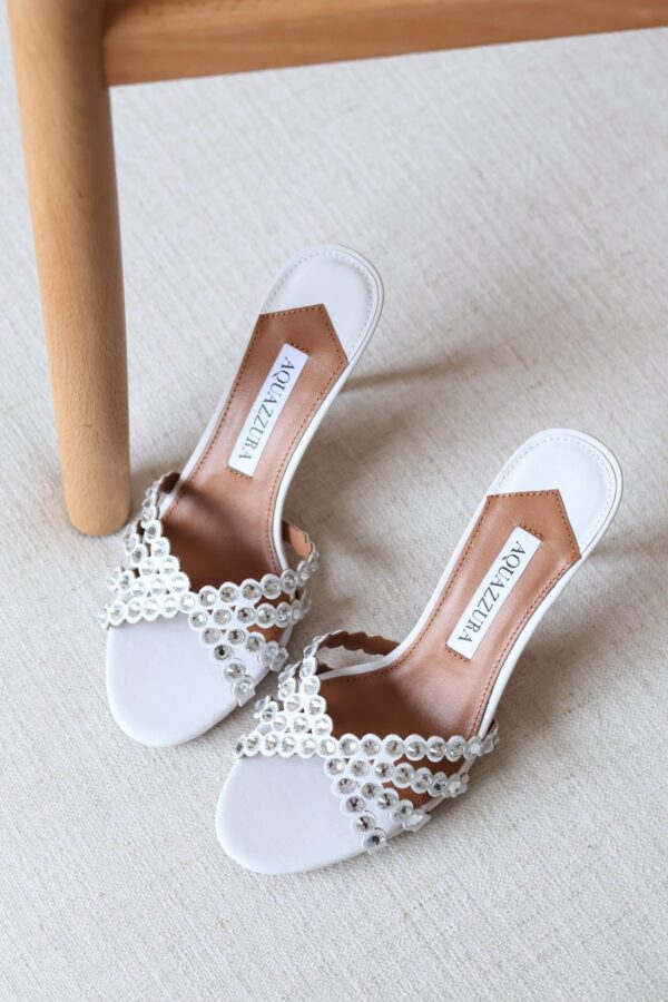 Aquazzura Tequila 10cm mules