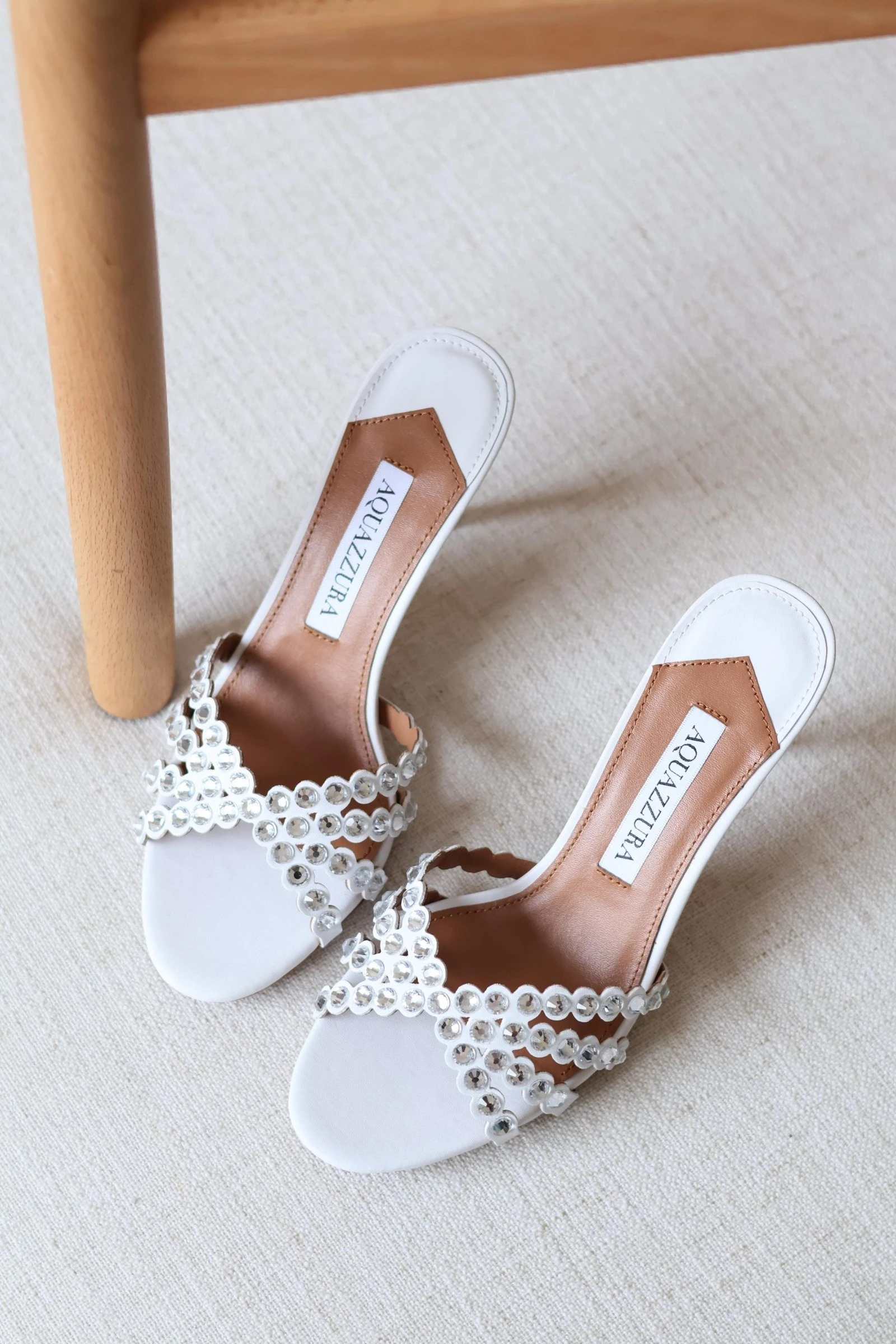 Aquazzura Tequila 10cm mules