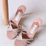 Aquazzura Tequila 10cm mules