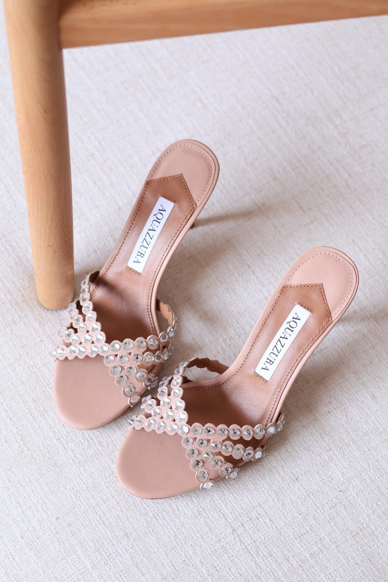 Aquazzura Tequila 10cm mules