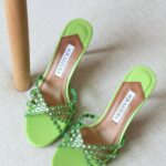 Aquazzura Tequila 10cm mules