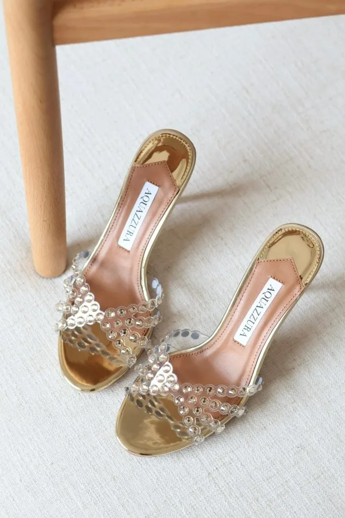Aquazzura Tequila 10cm mules