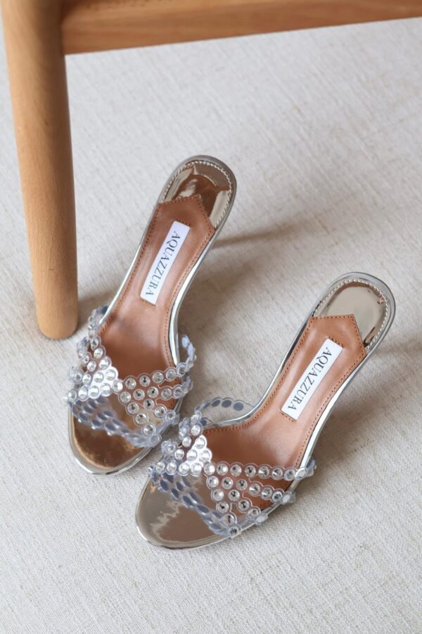 Aquazzura Tequila 10cm mules