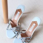 Aquazzura Tequila 10cm mules