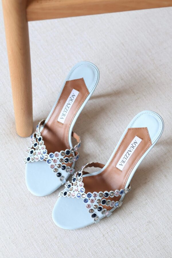 Aquazzura Tequila 10cm mules