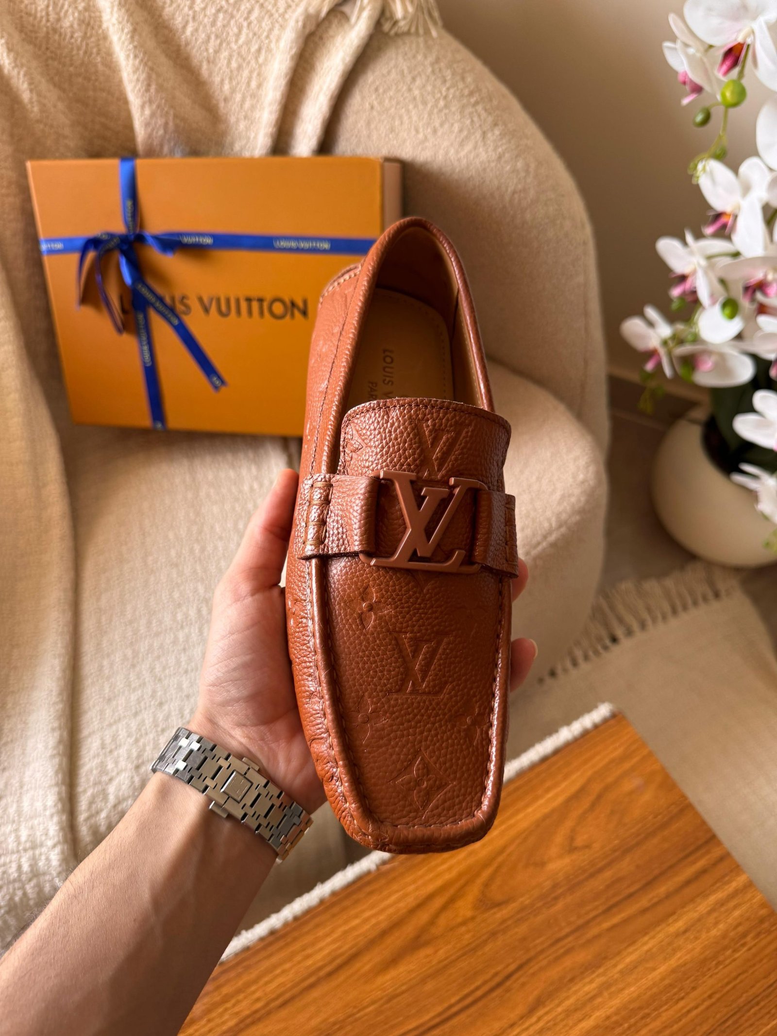 LV Silverstone Moccasin