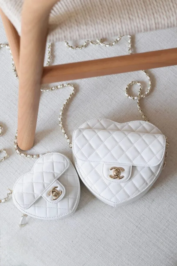 Chanel Heart bag - Mini & Large