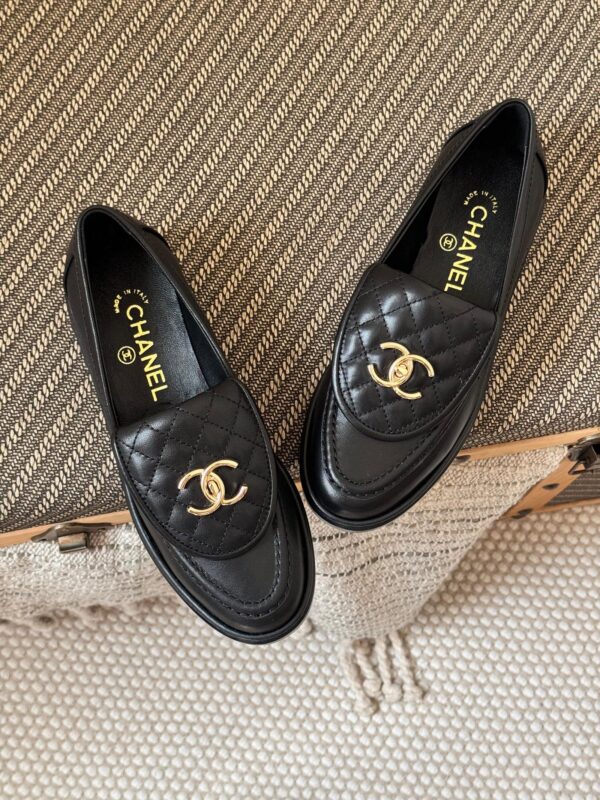 Chanel Moccasins Lambskin