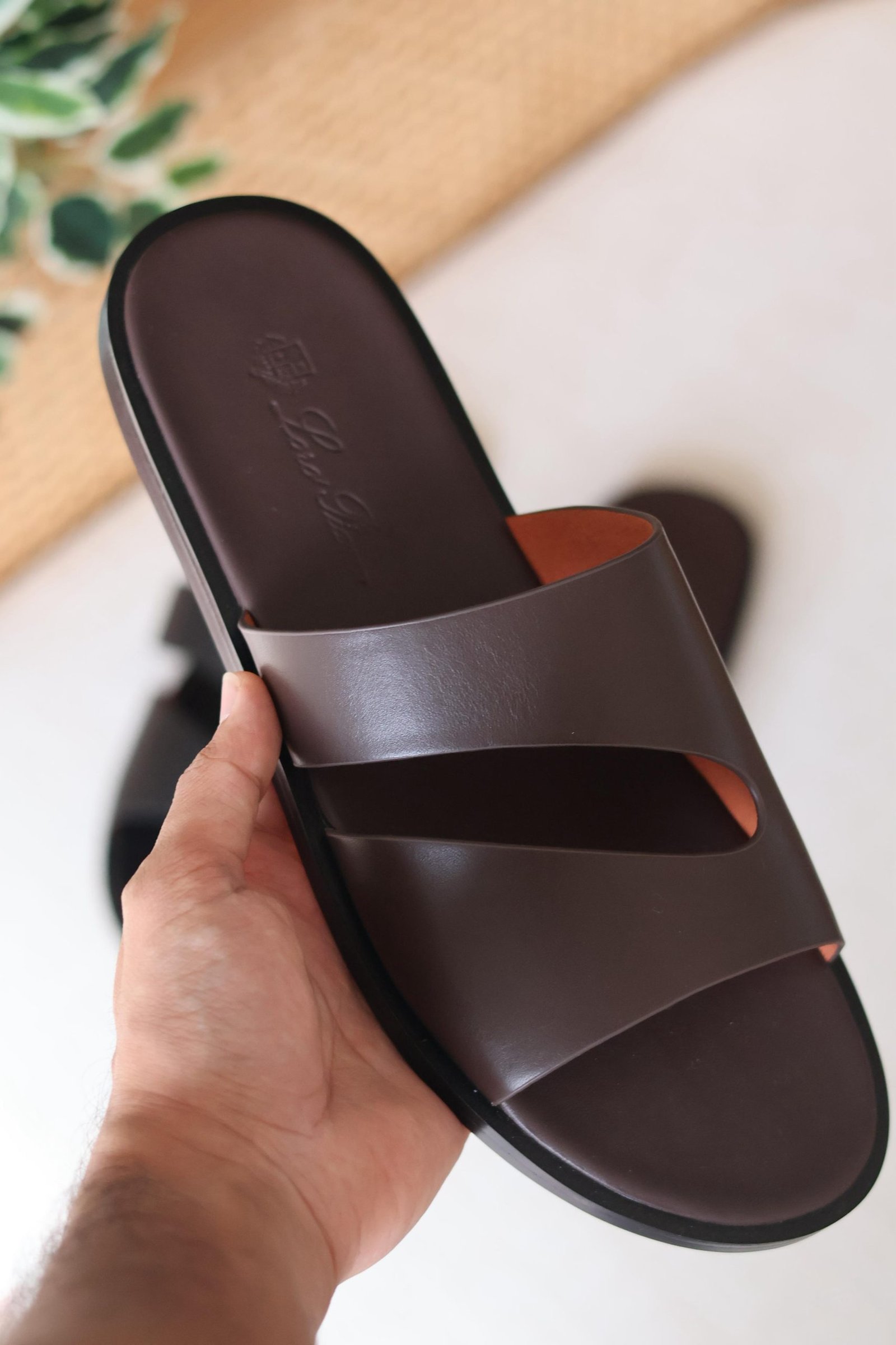 Loro Piana Pilat Plain Walk Sandal