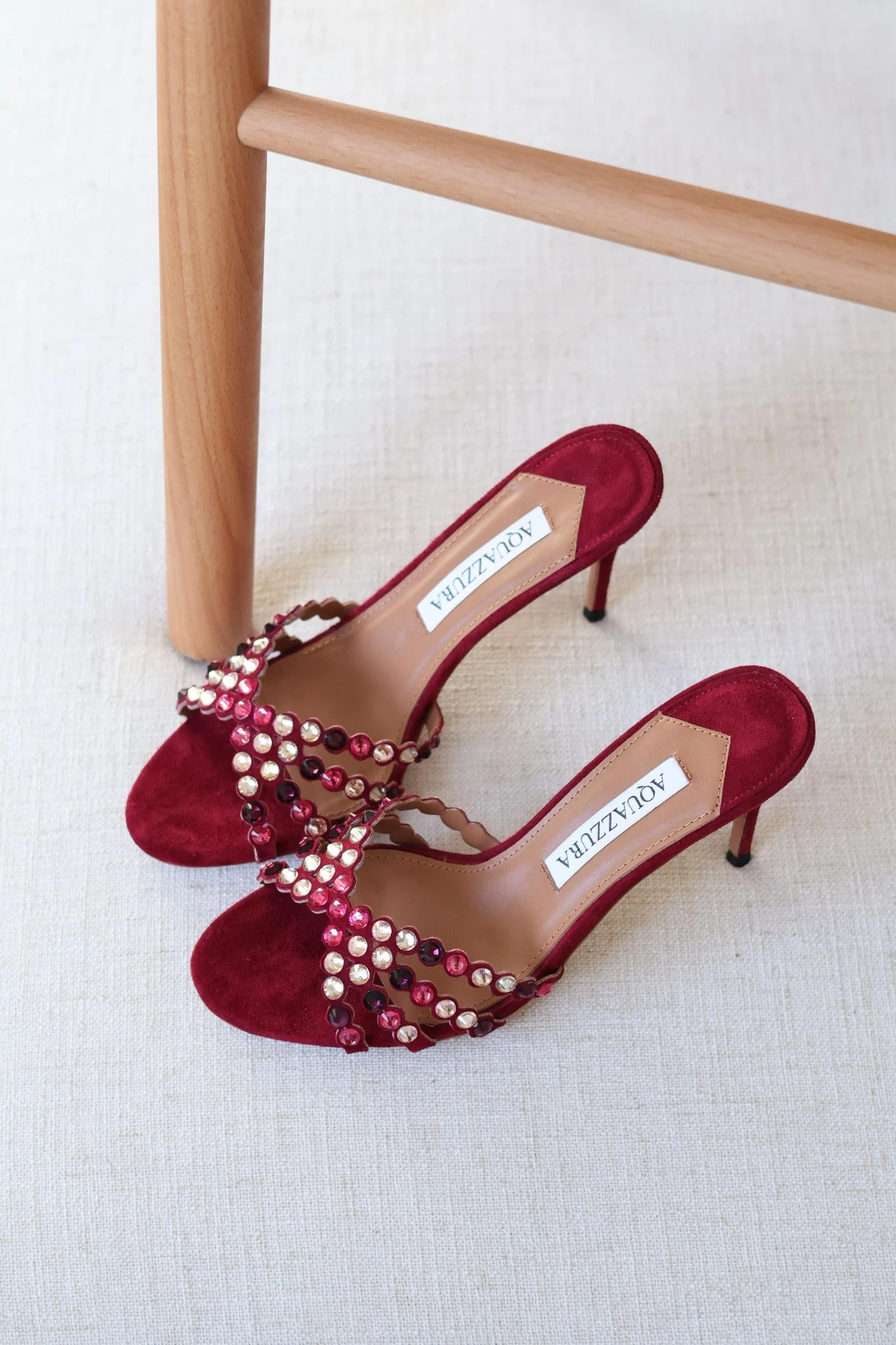 Aquazzura Tequila 10cm mules