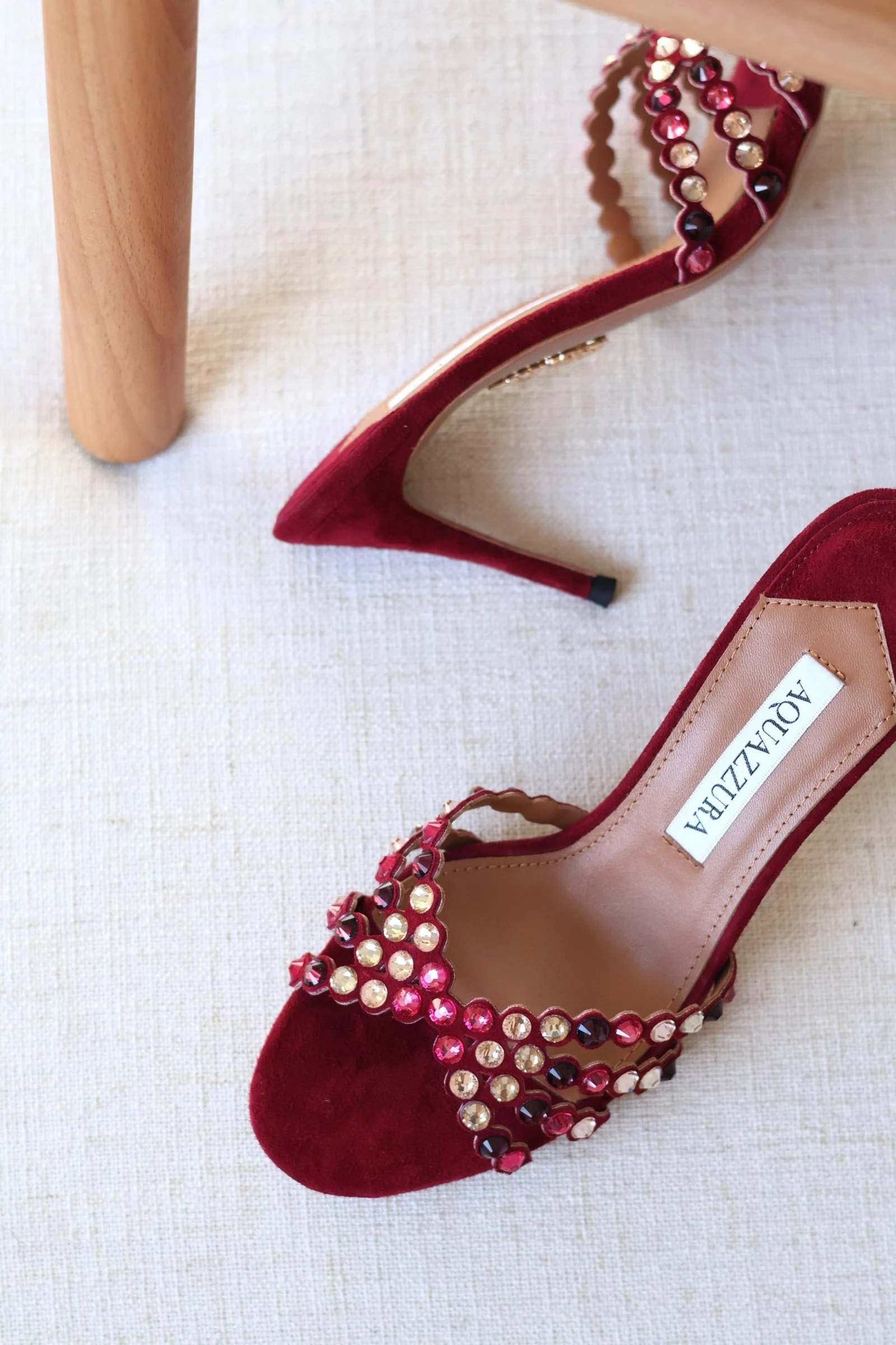 Aquazzura Tequila 10cm mules