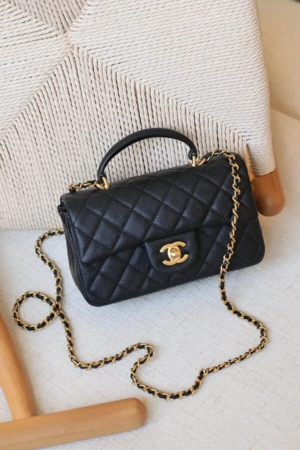 Chanel Mini Flap Bag with Top Handle