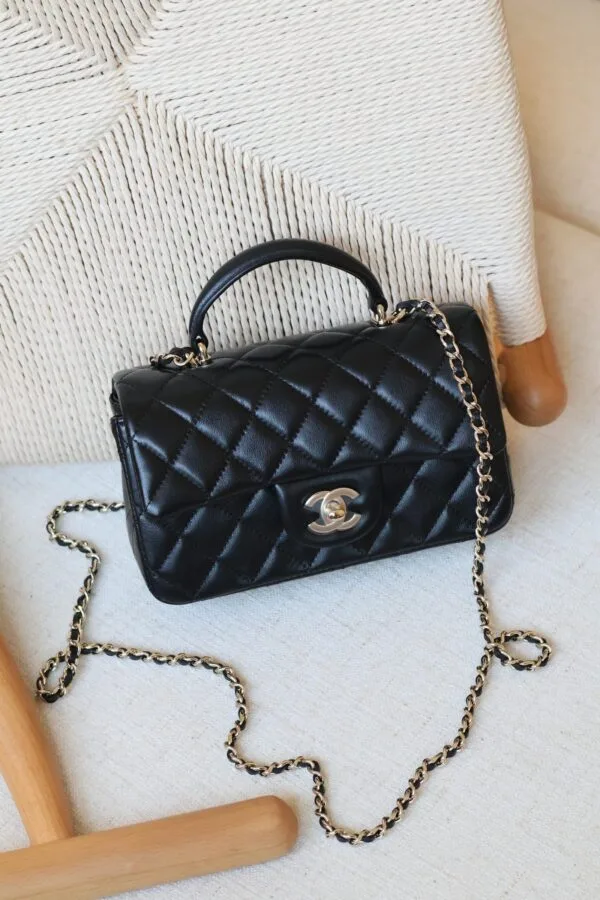 Chanel Mini Flap Bag with Top Handle